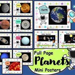 Planets Mini Posters