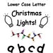 Christmas Lights Letters lowercase - Etsy