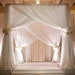10ft 4 Post DIY Photography Backdrop Stand, Wedding Arch Canopy Tent ...
