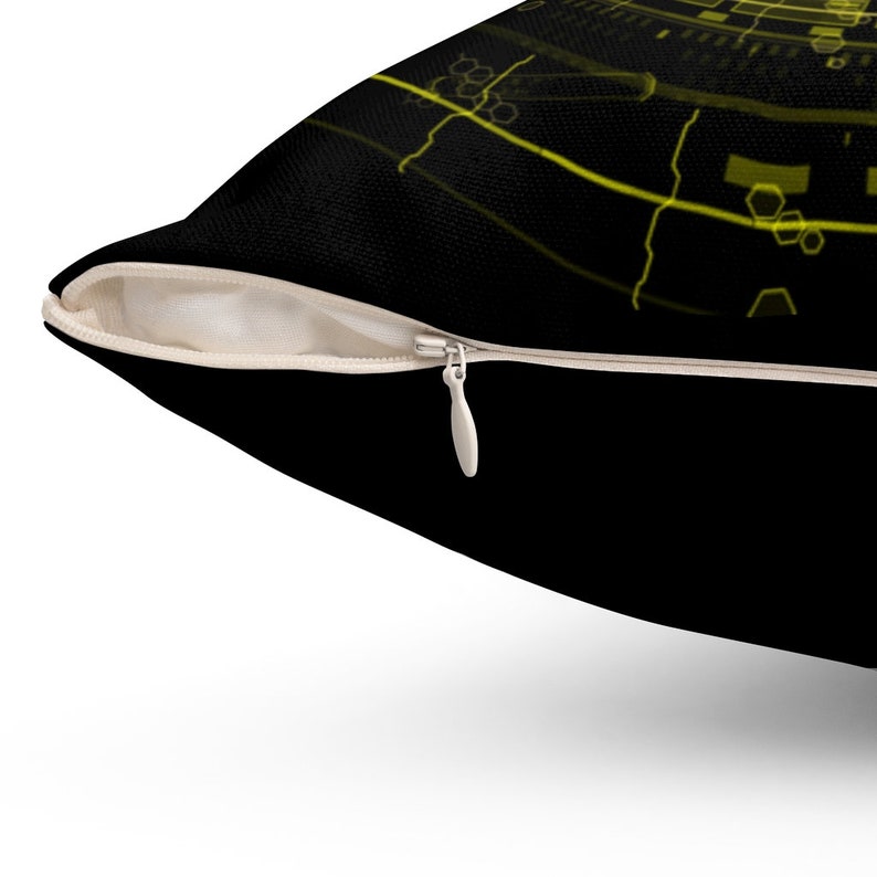 Cushion Great Gift Giving BITCOIN CRYPTO Spun Polyester Square Pillow square Pillow Case Perfect for the Crypto fan