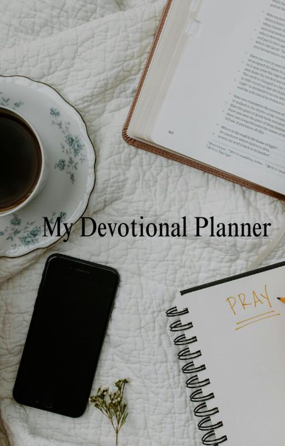 Prayer & Devotional Planner – Printable Christian Journal PDF, Bible ...