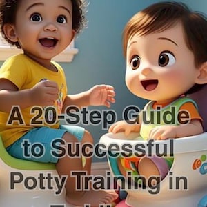 Gids zindelijkheidstraining voor peuters: afdrukbaar stappenplan voor ouders/digitale download/routinetabel peuter