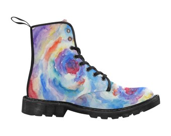 tie dye doc martens