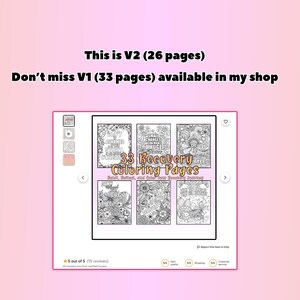 Recovery Color Paper Recovery Coloring Pages V2 : 26 Motivational Recovery and Sobriety ...