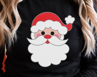 Santa svg | Santa Claus SVG | Christmas Santa | Christmas Santa Face svg | Sihouette Cameo Cricut File | Instant Download
