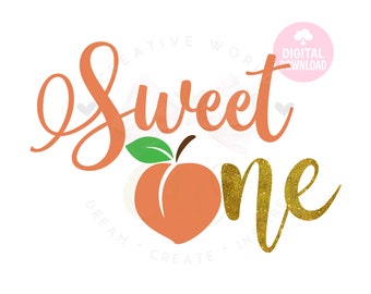 Free Free 194 One Sweet Peach Svg SVG PNG EPS DXF File