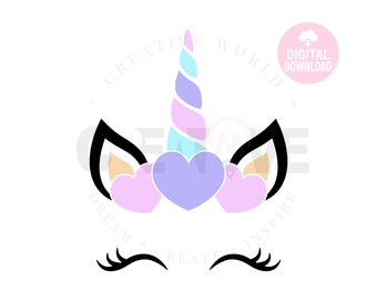 Download Unicorn Love Svg Etsy PSD Mockup Templates