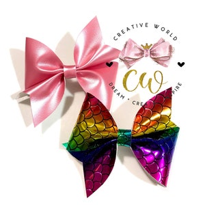 Lovely Classic Pinch Hair Bow Digital Template | Hair Bow Template | Hair Bow SVG | PDF | DXF | Instant Download | CWC071
