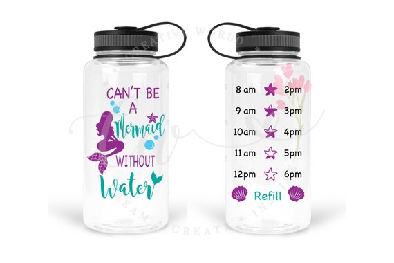 Can T Be A Mermaid Without Water Svg Can T Be A Etsy