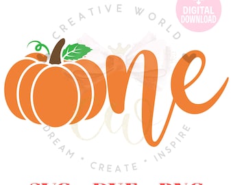 Pumpkin One Birthday svg | Pumpkin One svg | Pumpkin One | 1st Birthday | Cute Girl birthday svg | Pumpkin 1st Birthday svg|Instant Download