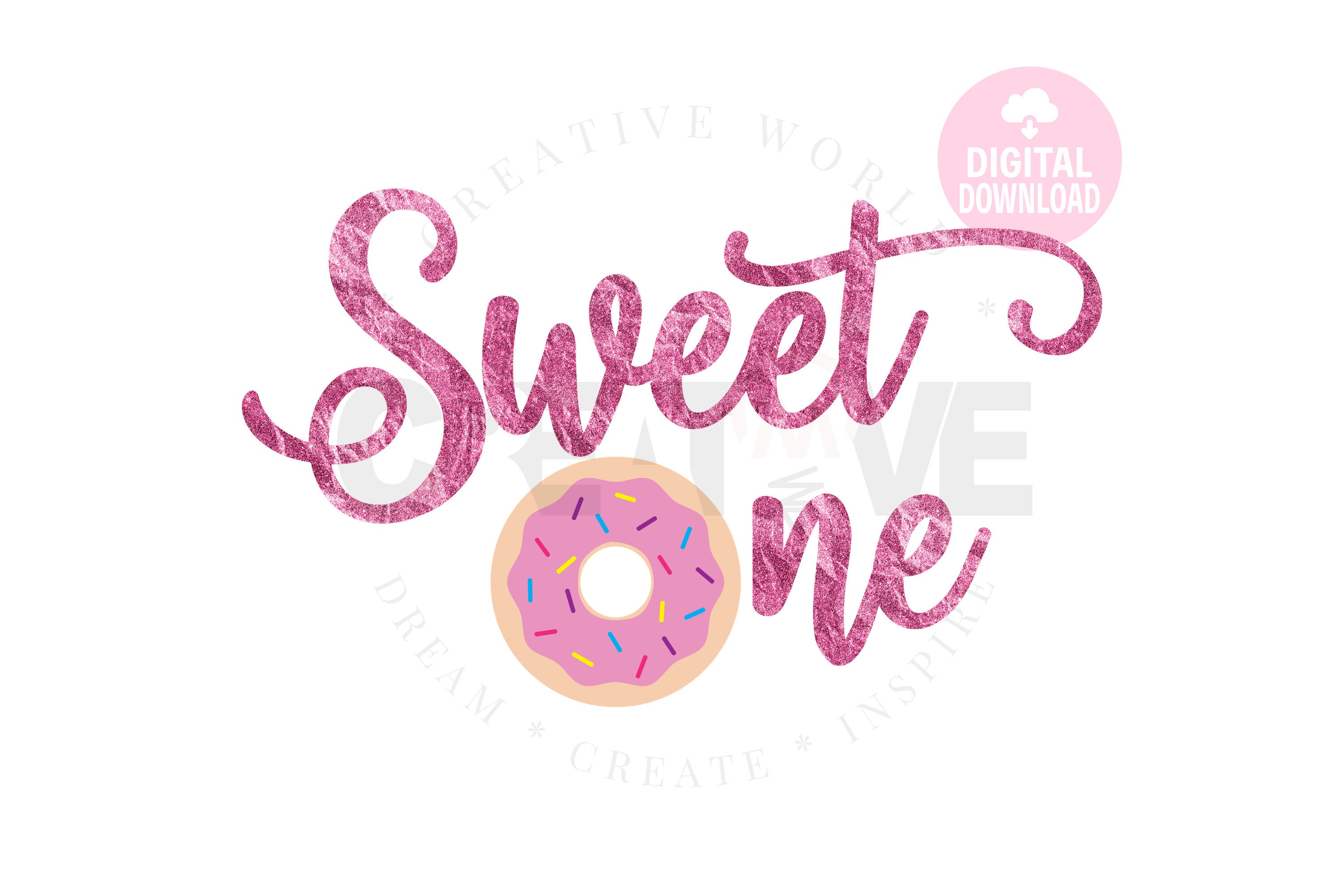 Download Sweet One svg Sweet One Donut Birthday svg First | Etsy