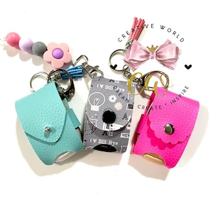 Hand Sani Holder Template | no sew template | keychain template | Keychain template | CW029
