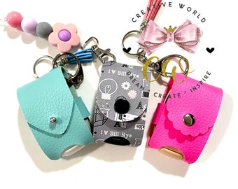 Hand Sani Holder Template | no sew template | keychain template | Keychain template | CW029