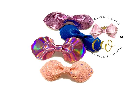 Pinch Bow Digital Template Pinch Bow Template Hair Bow SVG - Etsy