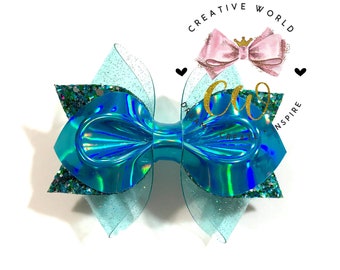 New Classic Hair Bow Digital Template | Hair Bow Template | Hair Bow SVG | PDF | DXF | Instant Download | CWC082