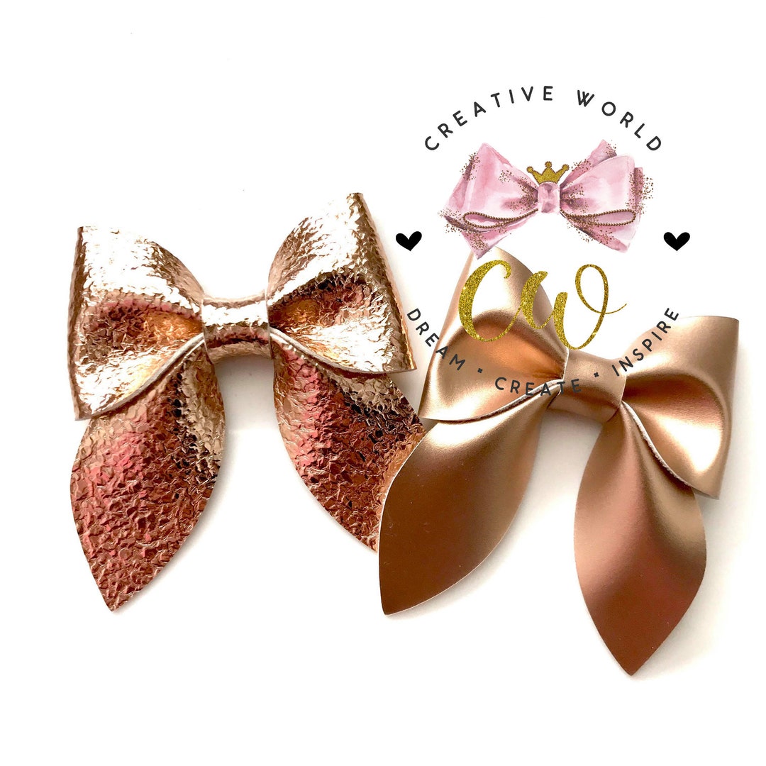 New Classic Pinch Bow Digital Template | Pinch Bow Template | Hair Bow ...