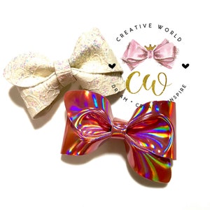 New Cute Mini Pinch Hair Bow Digital Template | Hair Bow Template | Hair Bow SVG | PDF | DXF | Instant Download | CWC138