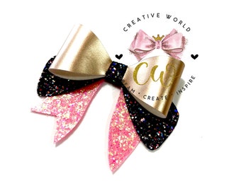 New Hair Bow Digital Template | Hair Bow Template | Hair Bow SVG | PDF | DXF | Instant Download | CWC174