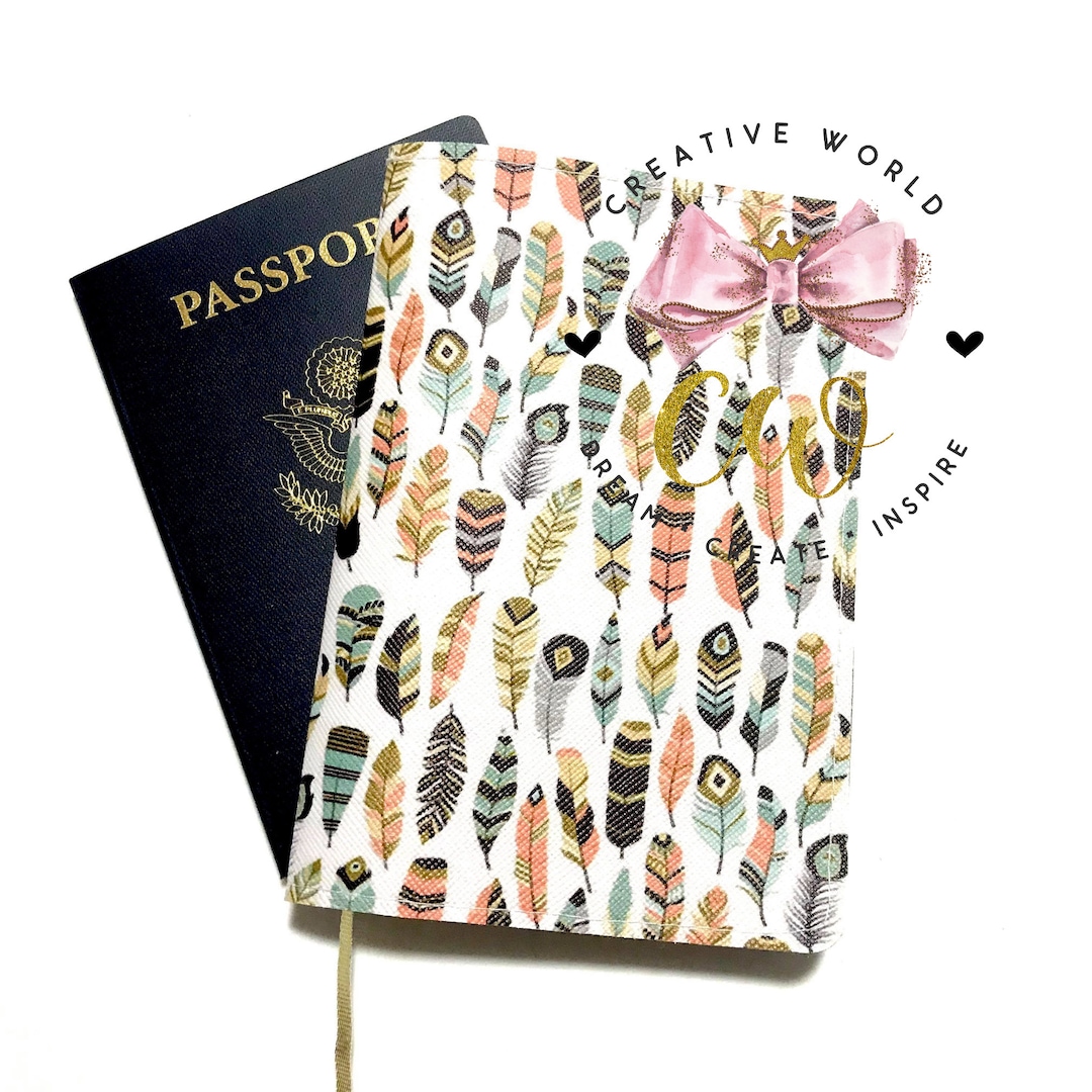 Passport Holder Digital Template Passport Holder Template Passport