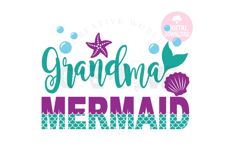 Free Free 326 Mermaid Family Svg SVG PNG EPS DXF File