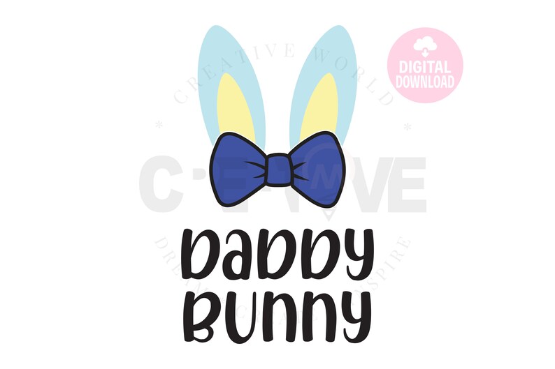 Download Daddy Bunny Svg Daddy Bunny Ostern Ostern Svg | Etsy