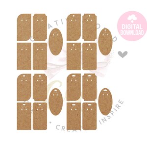 20 Templates ~ Key Ring Tag Svg Template | Keyring Display Card SVG ...