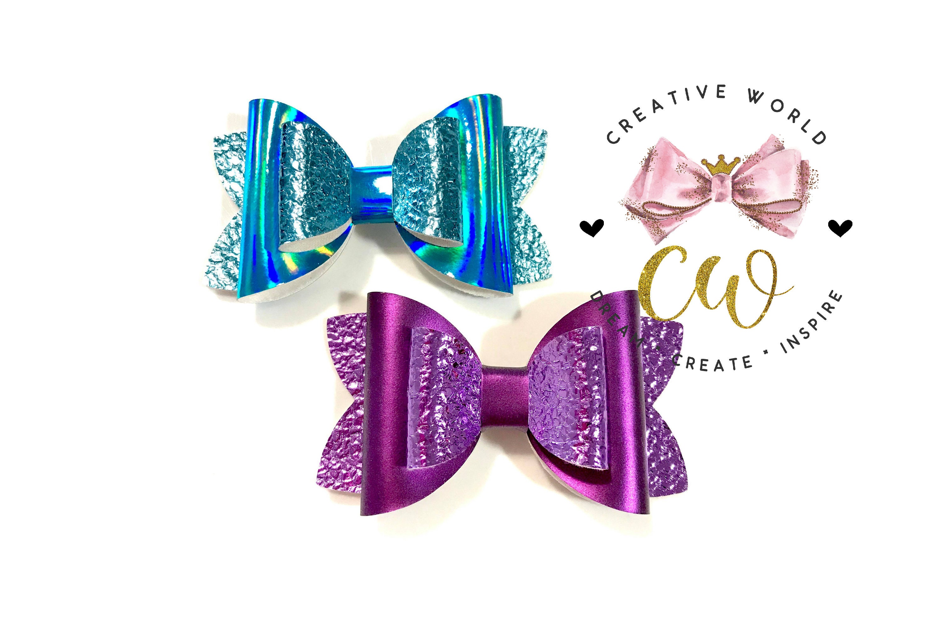 Trendy Hair Bow Digital Template Hair Bow Template Hair Etsy Australia