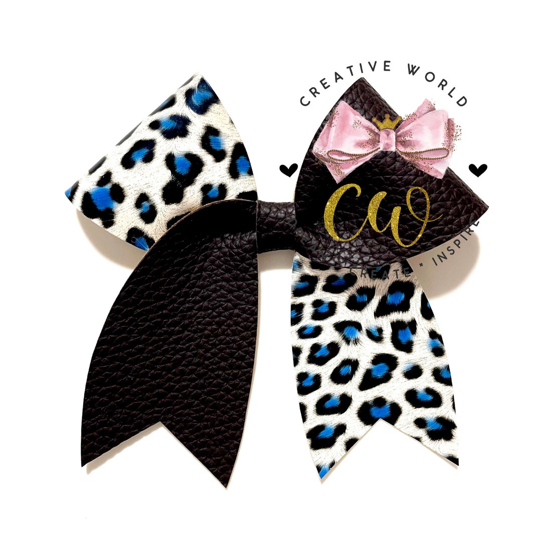 Cheer Pinch Bow Digital Template | Pinch Bow Template | Hair Bow SVG ...