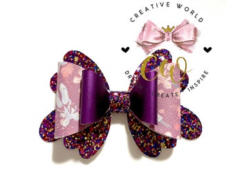 New Classic Hair Bow Digital Template | Hair Bow Template | Hair Bow SVG | PDF | DXF | Instant Download | CWC153