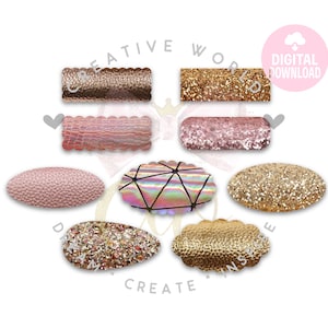 Set of 9 Snap Clip svg | Snap Clip Digital Template | Snap Clip | Snap Clip svg | SVG | PDF | DXF | SC001
