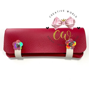 New Pencil Case Digital Template | Pencil Case Template | Pen case template SVG | CW039