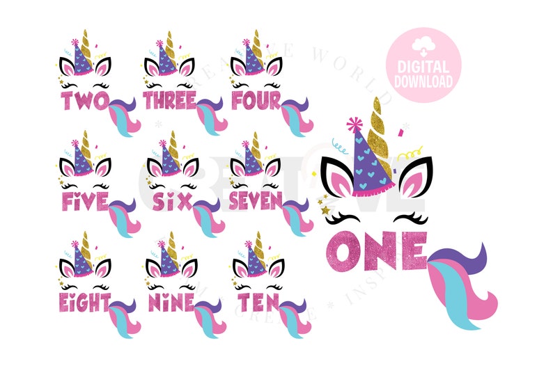 Download My Birthday Unicorn Sold By Creativeworldco Marketplace Trends