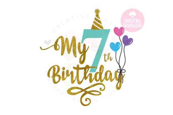 its my 7th birthday