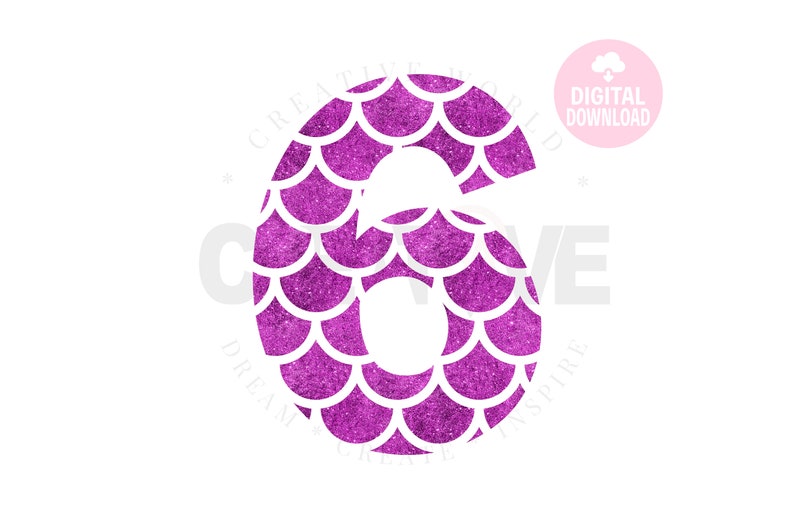 Free Free 348 Mermaid 6Th Birthday Svg SVG PNG EPS DXF File