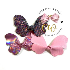 Butterfly Knot Hair Bow Digital Template | Knot Bow Template | Hair Bow SVG | PDF | DXF | CWC048