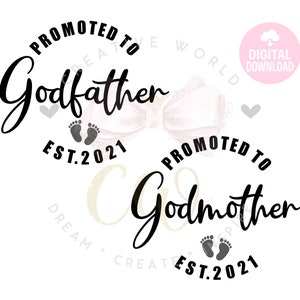 Free Free 206 Promoted To Godmother Svg SVG PNG EPS DXF File