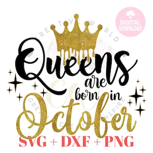 Queens are born clearance in october ring