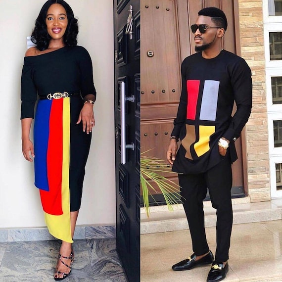 couple dress and shirt