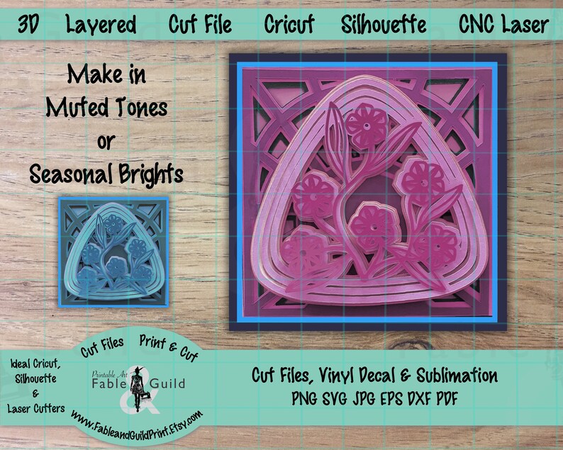 Download Free 3D Mandala Layered Svg For Cricut - Free SVG Cut File ...