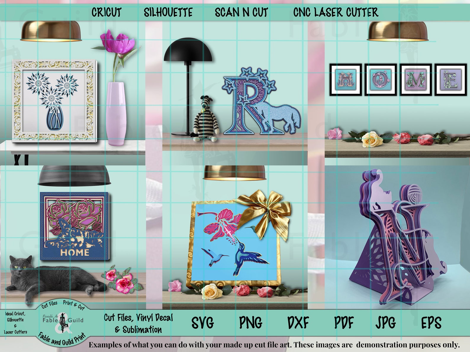 Download 3D Layered Animal SVG Giraffe Cricut Multilayer Monogram ...