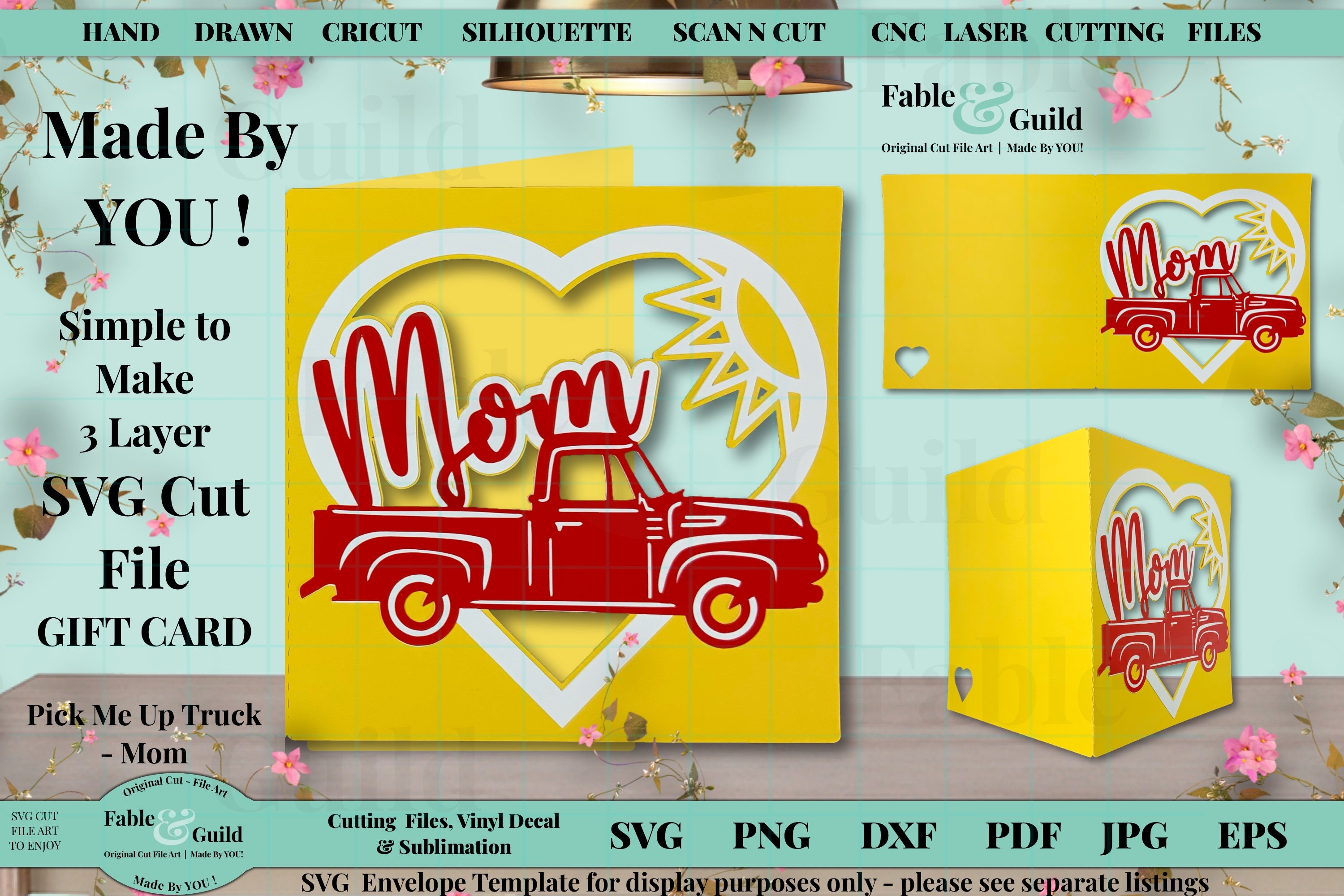 Free Free 341 Truck With Sunflowers Svg SVG PNG EPS DXF File