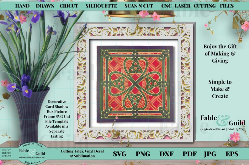 Download Svg Celtic Knot Cross Design 3d Multi Layered Cricut Cut File Cricut 3d Cut File Celtic Lucky Irish St Patricks Day Silhouette Scanncut Scrapbooking Craft Supplies Tools Jewellerymilad Com