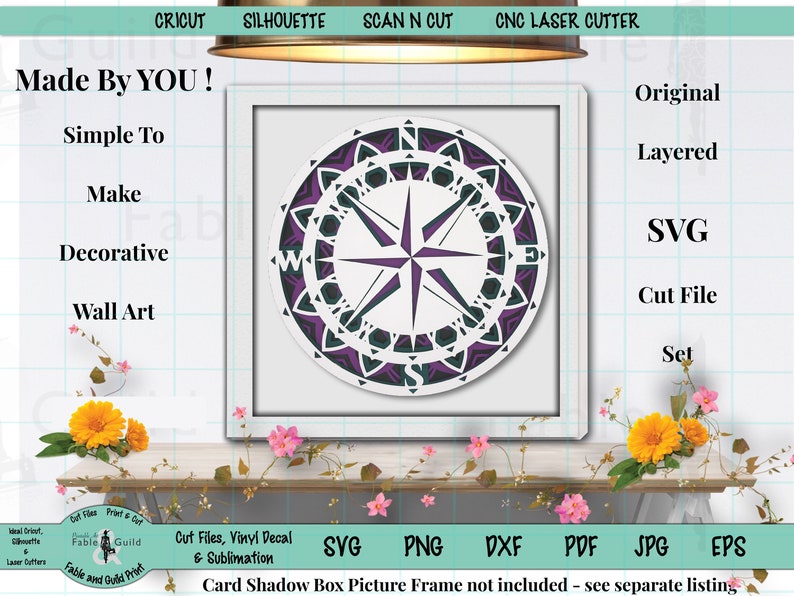 Download Multi Layered Cricut Cut File Cricut SVG Nautical Mandala ...