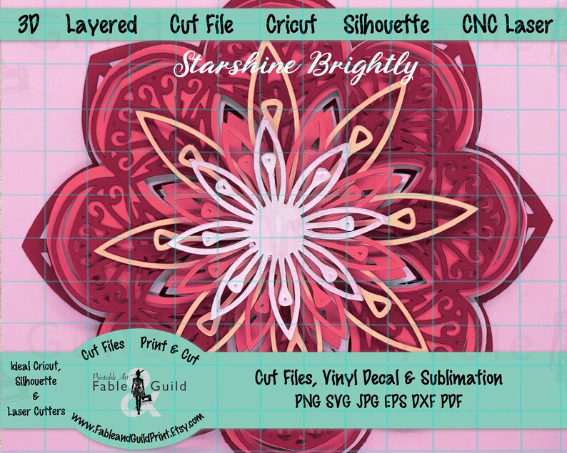 Free Free 3D Mandala Svg Files For Cricut Free 650 SVG PNG EPS DXF File