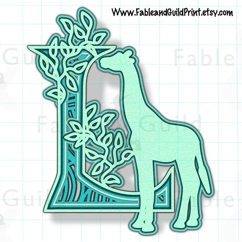 Free Free Layered Giraffe Svg 814 SVG PNG EPS DXF File