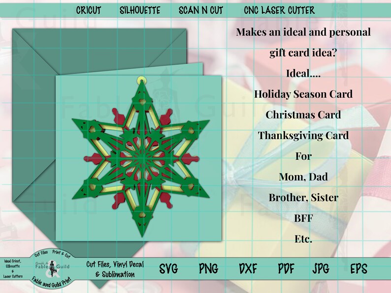 Download 3D Multi layer SVG Christmas Tree Decoration Cutting File ...