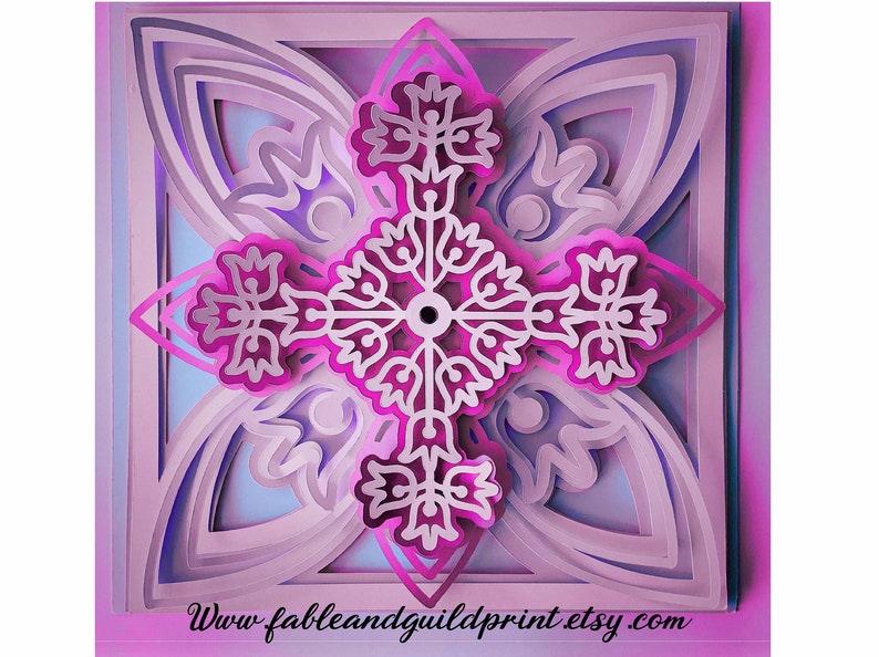 Free Free Layered Mandala For Cricut 169 SVG PNG EPS DXF File