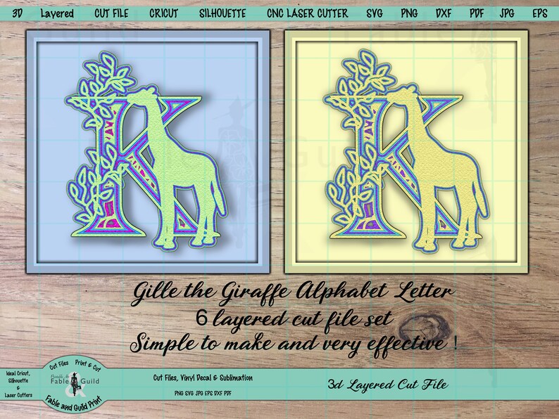 Free Free Layered Giraffe Svg 814 SVG PNG EPS DXF File