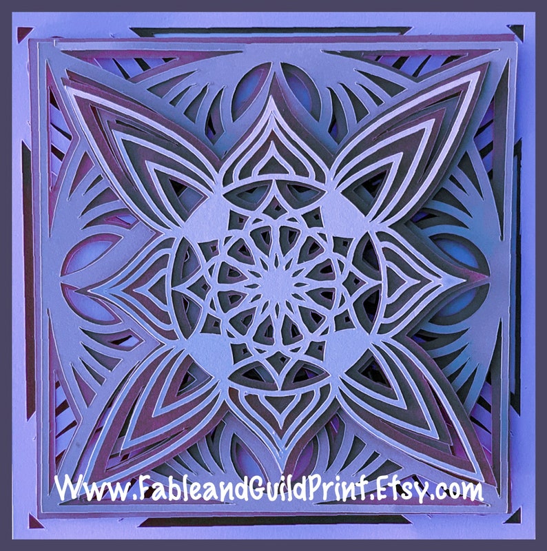 Free Free 212 Cricut Layered Mandala SVG PNG EPS DXF File