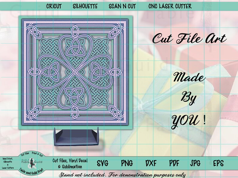 Download 3d Multi Layered Cricut Cut File SVG Four Leaf Clover ...